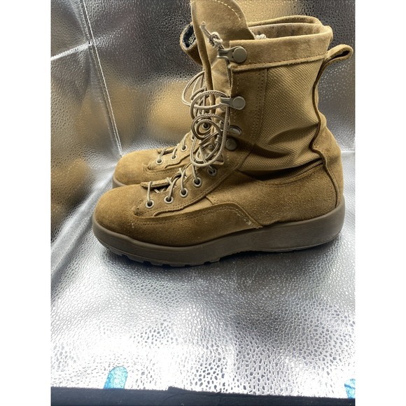 McRae US Military Combat Boots 6R Tan Gore-Tex Waterproof Tactical Army Boots - Picture 13 of 14